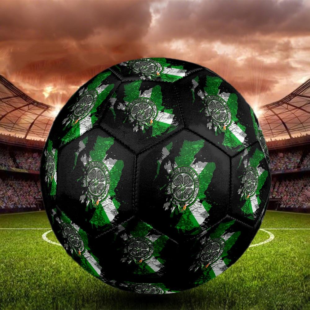 Celtic FC  clubIndoor Soccer Ball Colorful All Ages Machine Stitched PVC Competition Ready Durable High-Bounce