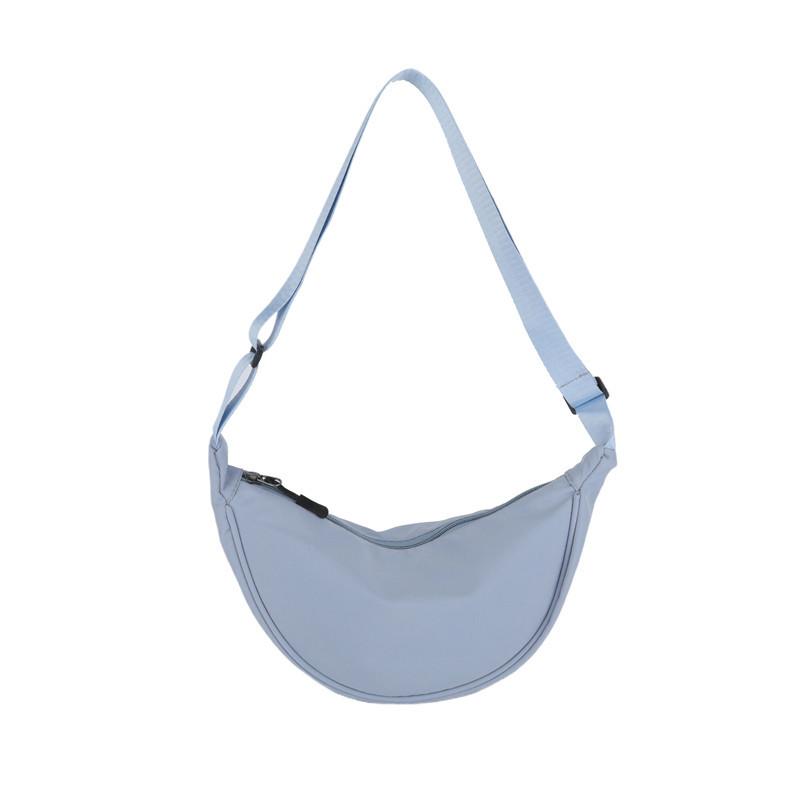 New multi-color dumpling bag women's lightweight versatile nylon shoulder bag mobile phone messenger small bag