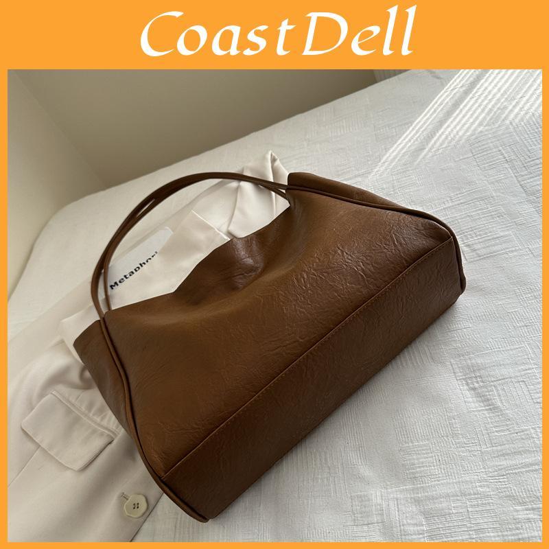 Pu Large Tote Bag For Women With Magnetic Closure And Inner Pocket For Daily Use