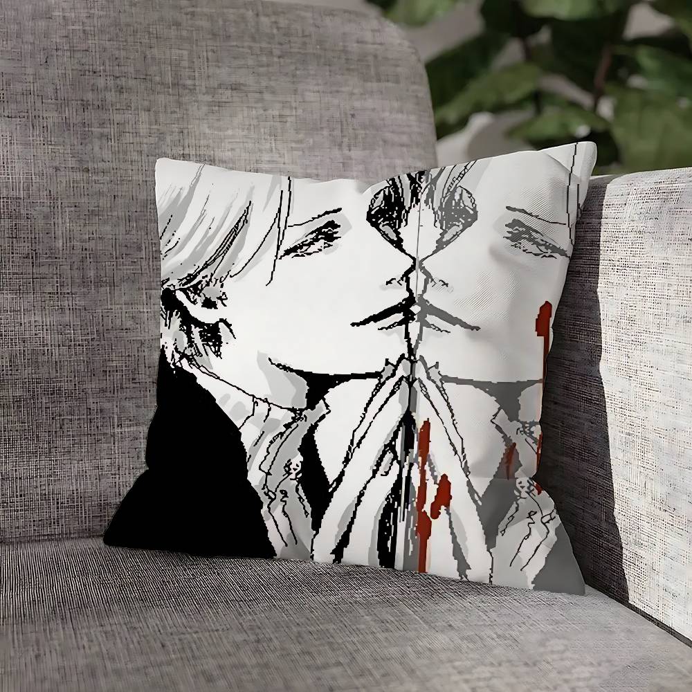 Johan M-Monster Liebert Pillow Case For Sofa Decor Car Office Room Printing Cushion Cover Decorations and Protector