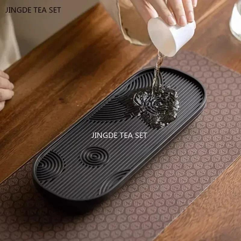Melamin Wasserspeicher Typ Tee Tablett Chinesische Tee Accessoires Heim Tee Meer Teekannen Tabletts Dekorative Teegeschirr Zubehör