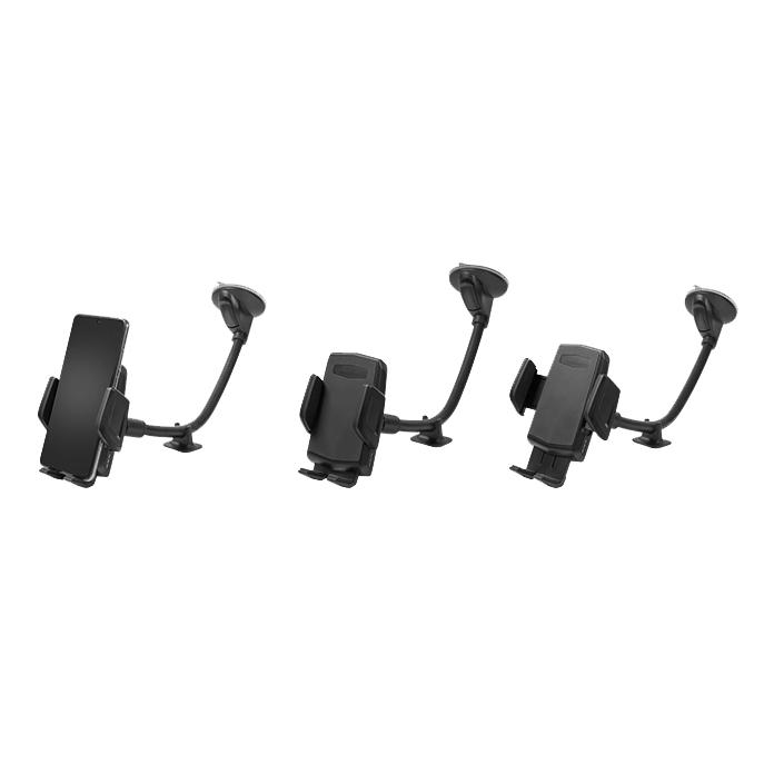 Car Phone Holder Flexible 360 Degree Rotation Windshield GPS Mobile Phone Mount Stand Bracket