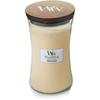 Bougie Parfumée - Woodwick - Bean De Vanille - 610g - Blanc - Parfum Vanille