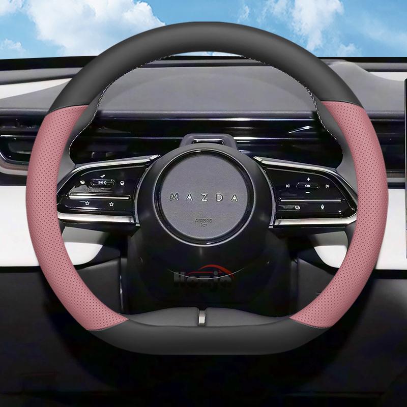 Leather Car Steering Wheel Cover for Mazda EZ60 EZ 60 2025 Accessories