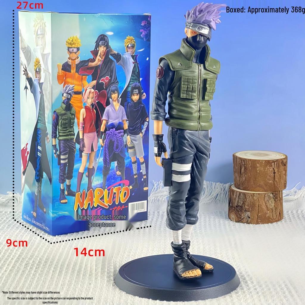Naruto Anime Figure: Great Sword Model Featuring Kakashi, Itachi, Sasuke, Minato, and Sakura