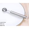 2pcs Fruit Ball Spoon And Fruit Carving Knife Creative Stainless Steel Fruit Spoon Used for Diy Fruit Salad Ice Cream Decoration