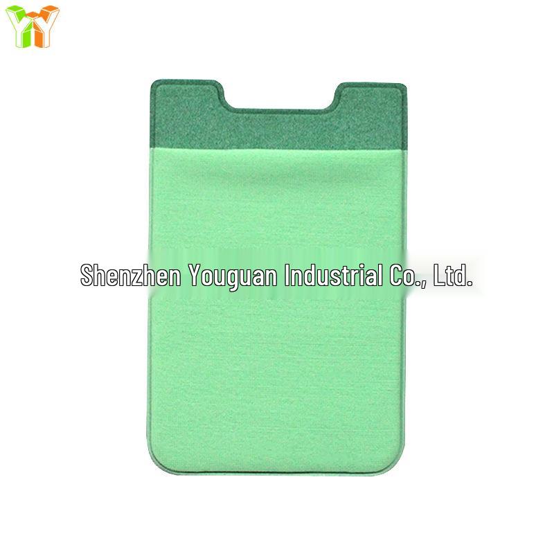 Back-Adhesive Card Holder for Phones – Compact, One-Piece Design for Credit & Bank Cards