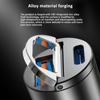 30W Auto Mini Ladegerät Schnellladung PD+QC/PD+PD Dual USB Typ C Auto Zigarettenanzünder Adapter Zubehör 12-24V