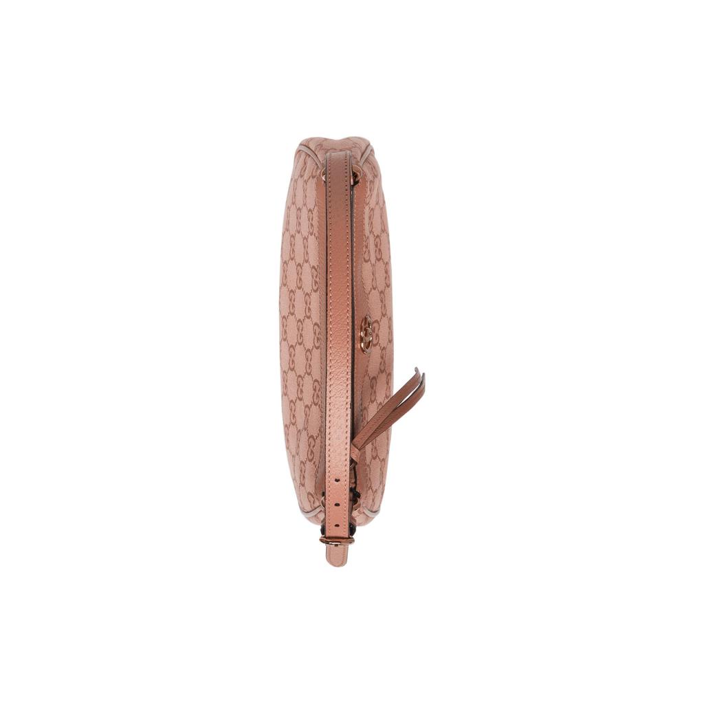 Gucci Ophidia Klassische Monogramm-Canvas- und Leder-Umhängetasche Klein Damen Taschen Rosa 735145-FACC5-5748
