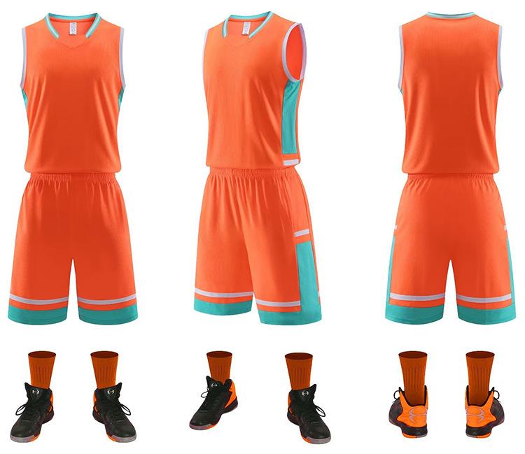 Basketball Suit Men'S New Children'S Game Jersey College Student Training Vest Jersey Sportswear Printed Clothing