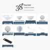 Jingdezhen Bone China Dinnerware Set - Beautiful Time Collection