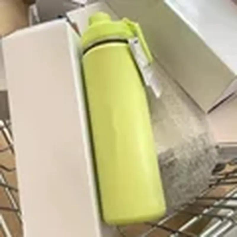 700ml Großvolumige einfarbige Isolierwasserflasche Sportkessel Edelstahl Vakuum Tragbar Outdoor Wasserflasche