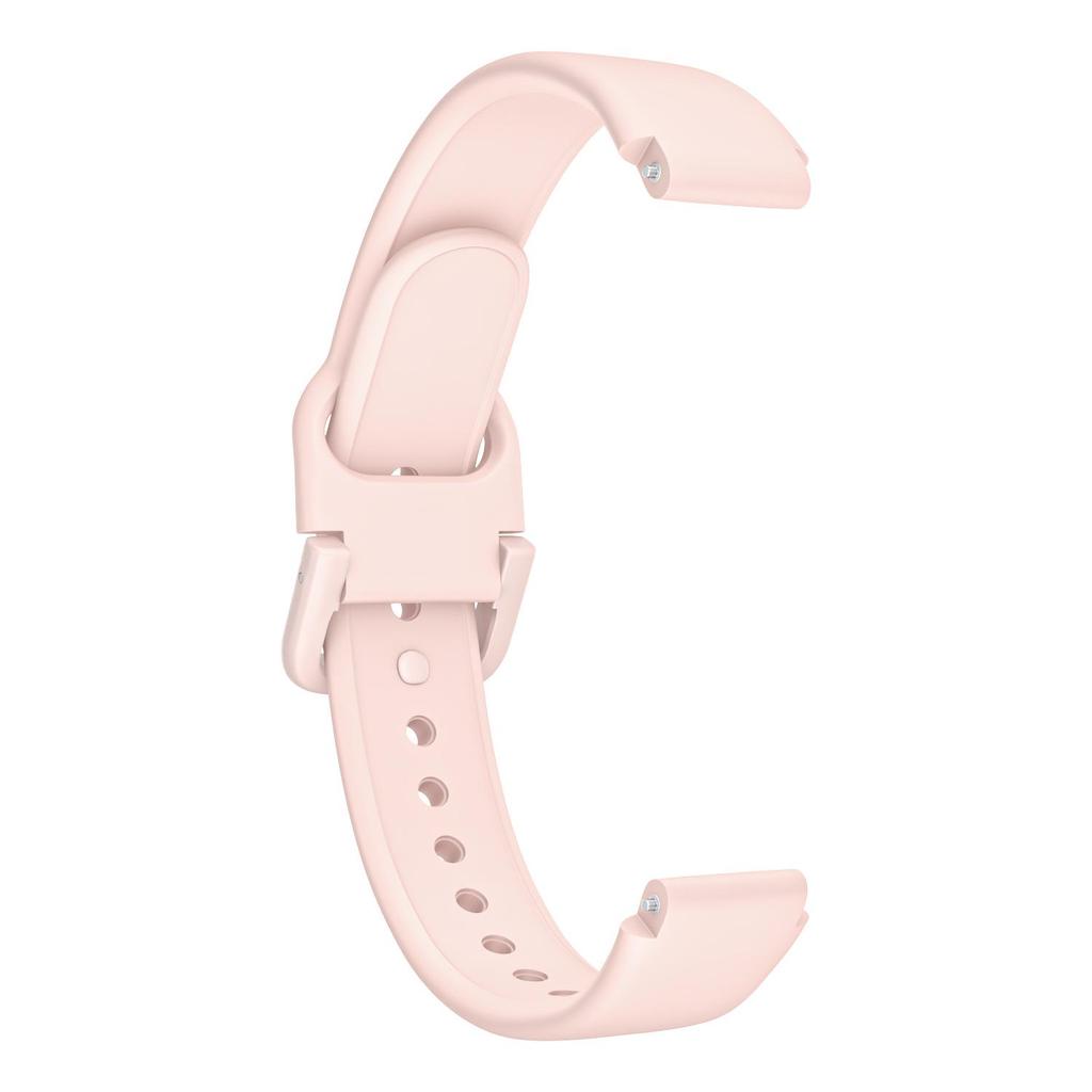 12mm Day-Shaped Reverse Buckle Silicone Watch Strap, Compatible with Xiaomi/Huawei/Honor—Skin-Friendly, Comfortable, Secure Fit.