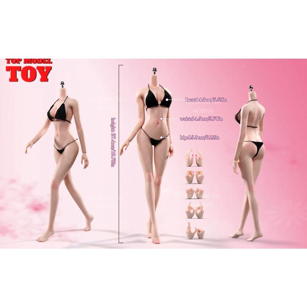 ANT T303 1/6 Scale Big Breast Makeup Physiological Details Super Flexible Female Seamless Body 12'' Soldier Action Figure Dolls