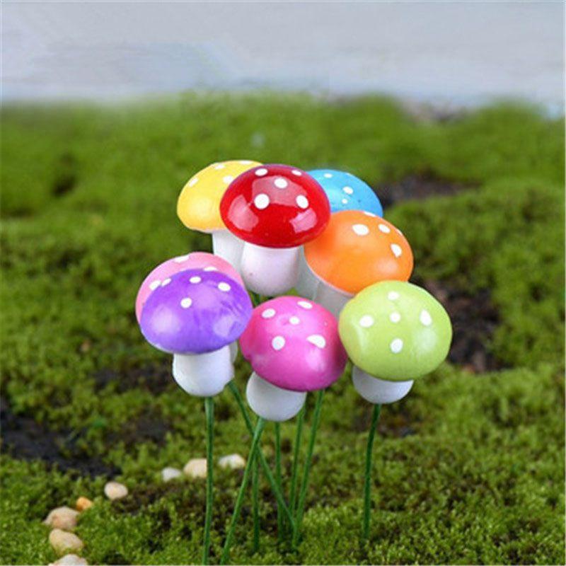 Mehrfarbige Schaumpilze Miniaturen Für Atemberaubende DIY Landschaftsdekoration