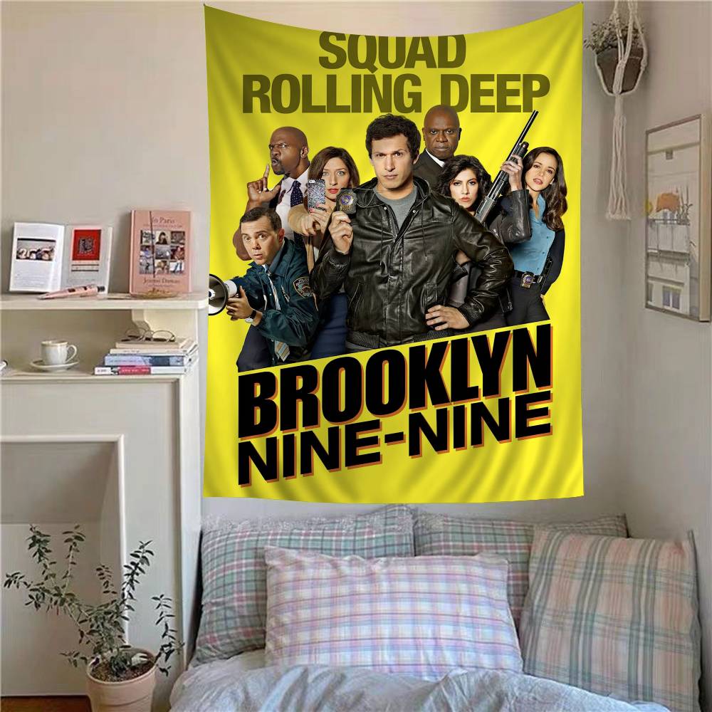 Comedy TV BBrooklyn Nine Nine Hanging Bohemian Tapestry Bohemian Wall Tapestries Mandala Kawaii Room Decor