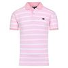 Raging Bull Mens Stripe Birdseye Pique Short-Sleeved Polo Shirt