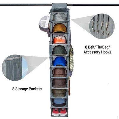 Hat Rack Compact Wardrobe Storage Shelve for Closet Men And Women Bedroom