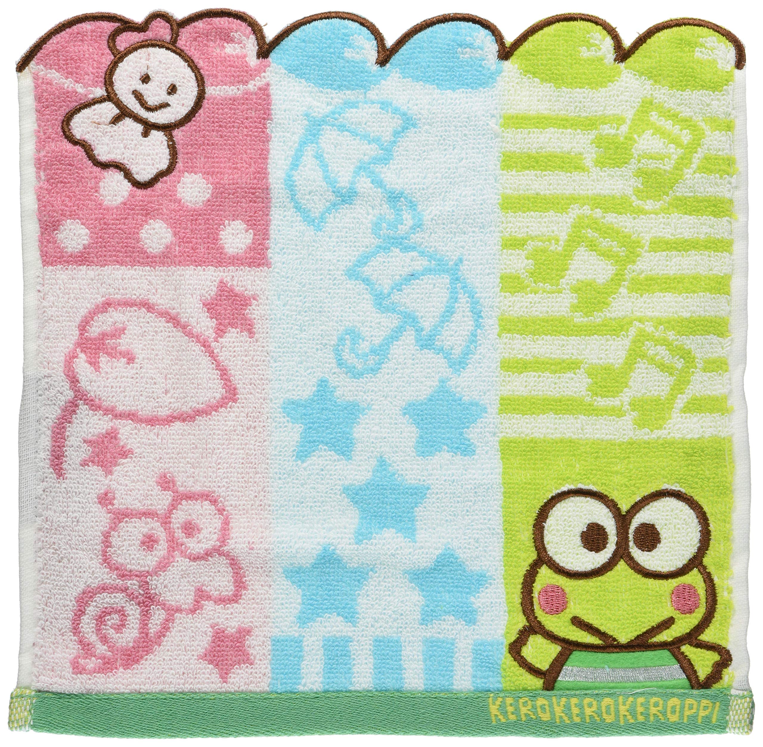 

Marushin Sanrio Kero Kero Keroppi Рука Комната Продукт 3005050300 Полотенце, 25x25см, Кэроппи, 100% Хлопок, Номер