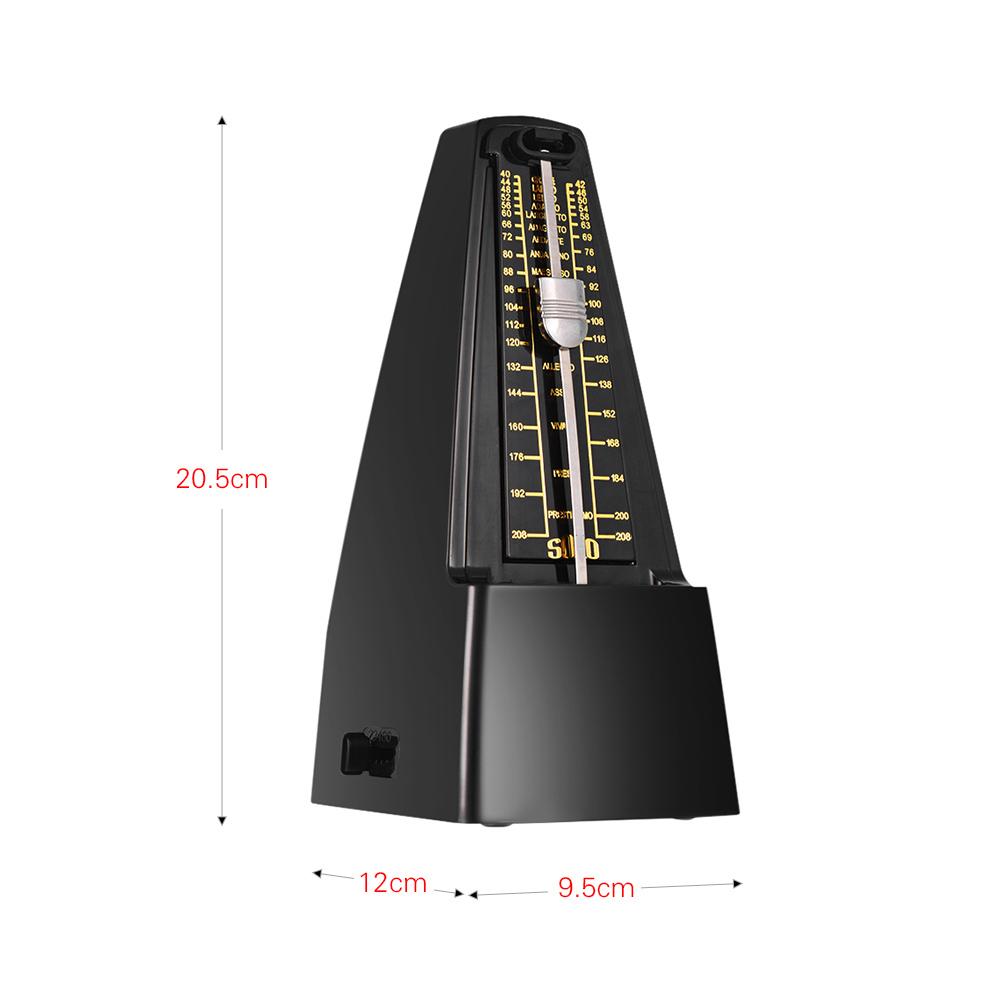 Standard Universal Mechanical Metronome ABS Material for Guitar Violin Piano Bass Drum Musical Instrument Practice Tool