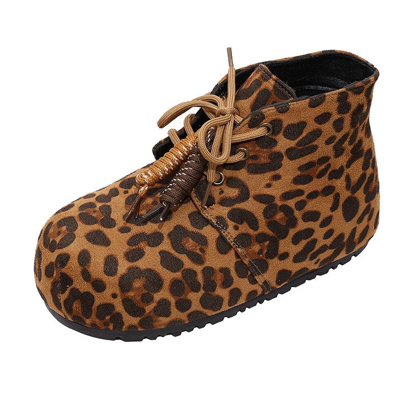Retro Small Short Boots Women's Autumn and Winter New Soft-soled Boots Literary Flat-soled Women's Shoes and Bare Boots Versatile British Martin Boots