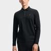 Fila White Fashion Casual Comfortable Simple Versatile Long Sleeve Polo Shirt Men Tops F11M533204FBK