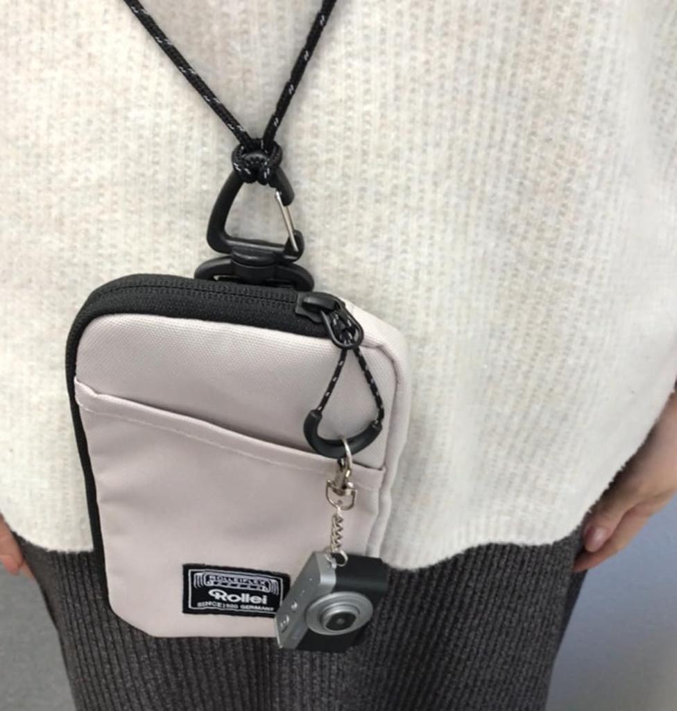 King KLIKKA Black Keychain Camera, Miniature Digital Camera with 0.96-inch LCD Screen, Retro Design, MicroSD Card Support (Up to 32GB), 829351