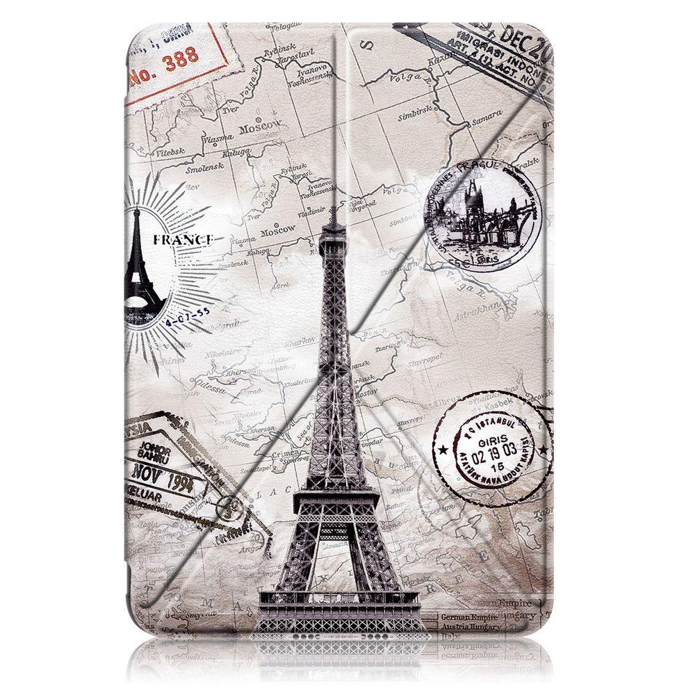 6 Zoll E-Reader Hülle Magnetischer Mehrfachfaltständer Smart Cover Leder Stoßfestes Folio Cover für Rakuten Kobo Nia N306