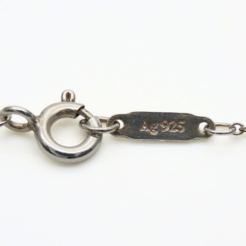 Used TIFFANY&Co. Necklace 1837 Circle Silver925 3.8g Silver Pendant