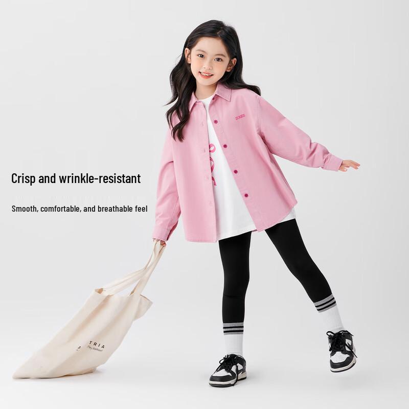 ZuoXi Girls' Long Sleeve Shirt Jacket