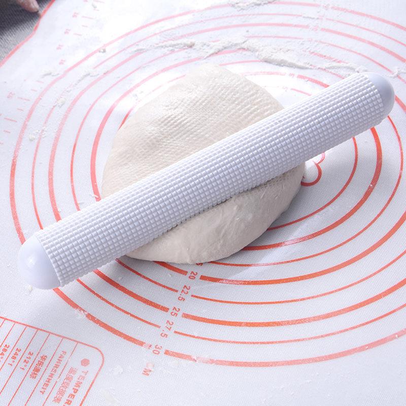 Non-Stick Floating Point Rolling Noodle Stick Dumpling Skin Household Rolling Noodle Stick Non Stick Skin Kitchen Baking Tool