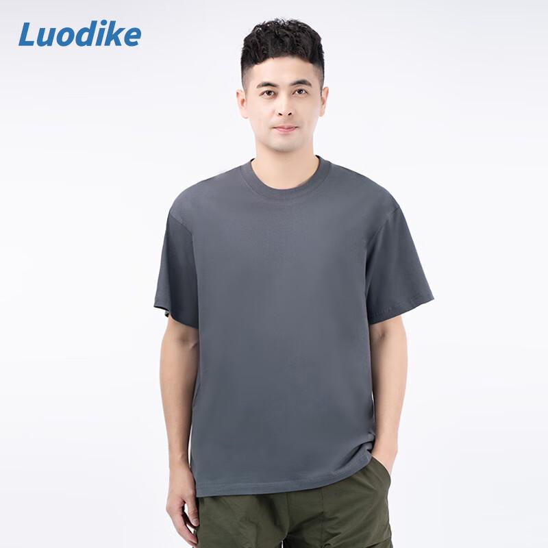 Luodike Unisex Pure Cotton Short Sleeve T-Shirt A53VFT1114
