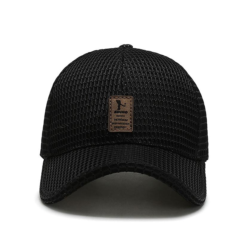 Summer Men Mesh Baseball Cap Sunhat Outdoor Summer Breathable Men Baseball Hat