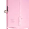 Box with Lock for Girls, Decorative Desktop Cabinet, Storage Organizer Jewelry, Toys,