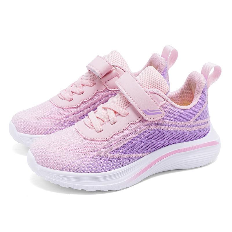 

Breathable Flyknit Mesh Sneakers for Girls - Spring/Autumn, Casual & Running 35