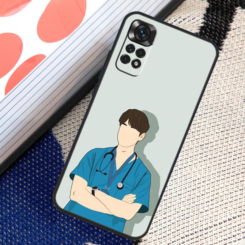 

Чехол с рисунком врача и медсестры для Xiaomi Redmi Note 12 8 9 10 11 Pro 9S 10S 11S 8T Redmi 10 12C 9C 10A 10C Coque Redmi Note 10 5G