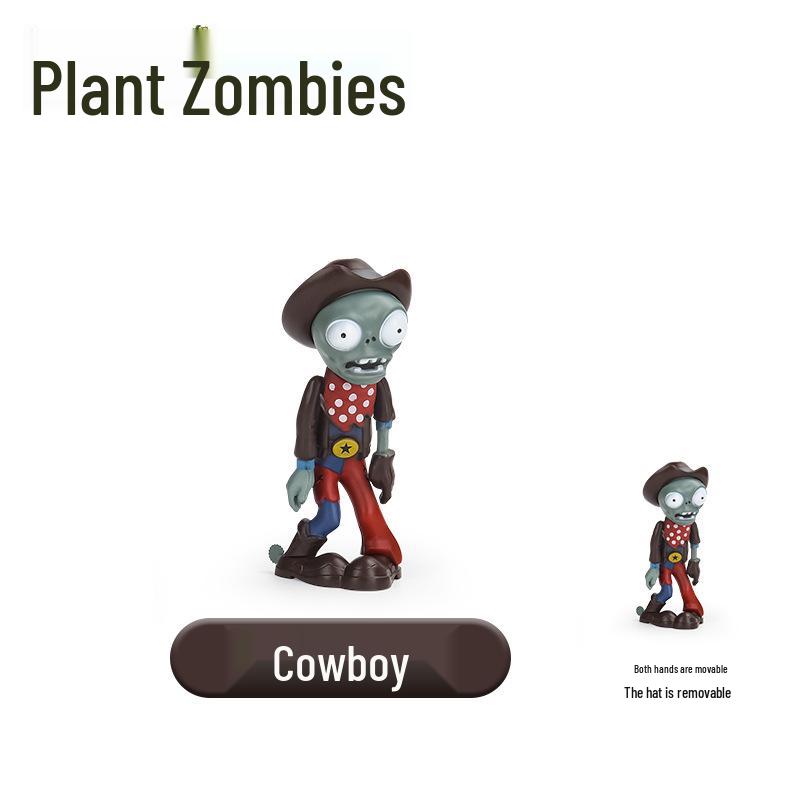 Plants vs. Zombies Toy Set: Machine Bug, Football Gun, Pea Pod, Carnivorous Plant Models