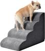 Curved Dog Stairs Ramp for High Beds Non-Slip Balanced Pets Steps for Small Dogs and Cats Easy Climbing Pet Stairs for Dogs