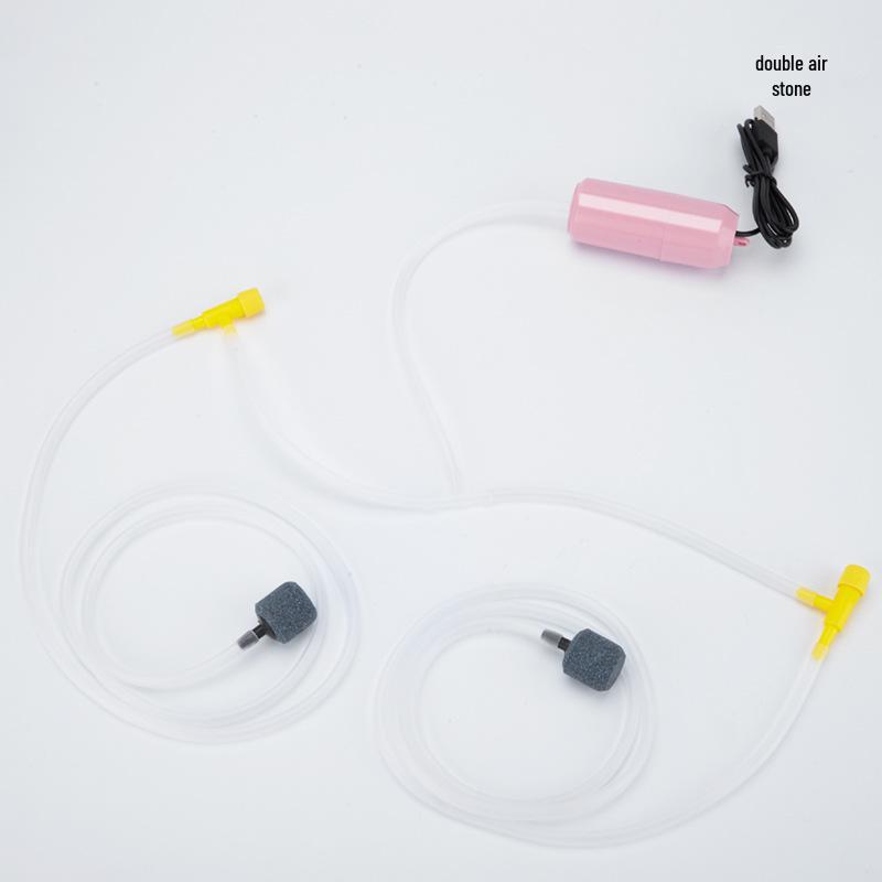 USB Rechargeable Portable Fish Tank Oxygen Pump for Outdoor Fishing and Aquarium Use