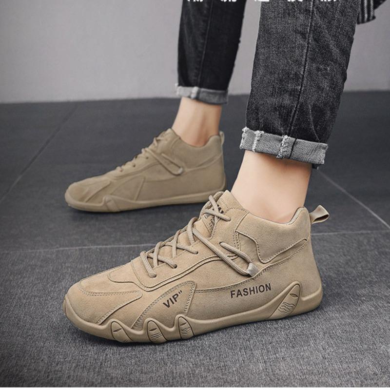 New Labor Protecti Men's Shoes Anti Slip Cstructi Site Work Clothes Shoes Men's Outdoor Leisure Sports Board Shoes Trendy Shoes