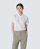 SNOWPEAK APPAREL Pique Women'S Basic Polo Shirt (S26Mwfps67) White