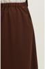 Women's Style Big Size Skirt Feride Buttoned Skirt