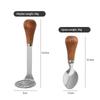 Stainless Steel Cheese Tool With Comfortable Wooden Handle Rust Resistant For Home Kitchen Party