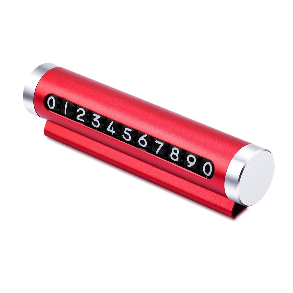 

Карта временной парковки автомобиля для Chevrolet Cruze Aveo Captiva Trax Lova Malibu Renault Megane Koleos красный