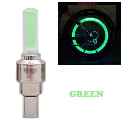 Spare Part,2 Pieces Wheel Lamp LED Light Bicycle Car Motorcycle Wheel Tire Valve Cap Flash LED Light Lamp - Type GN