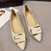 Summer Pointed Toe Woman Flats Young Comfortable Trend Shoe On Promotion Chic and Elegant Popular Slip-on Office Shoes for Women