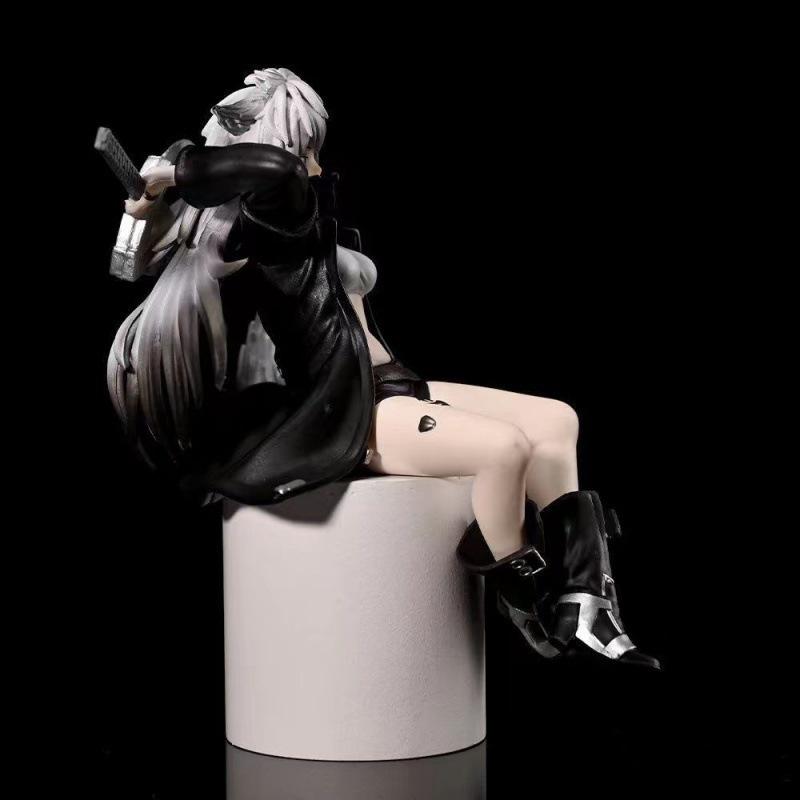 Arknights Lappland Anime Figurine Car Ornament & Decor