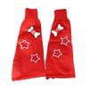 Meias longas Lolita femininas para outono e inverno, aquecedores de perna estilo Harajuku, adoráveis, com pequenos ossos em 3D e estrelas tricotadas, polainas para botas.