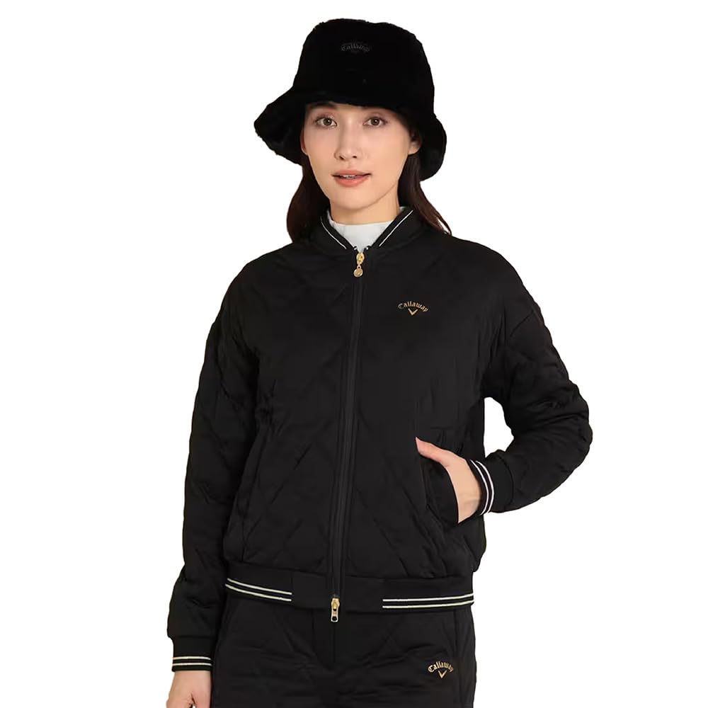 

Утепленный блузон эластичный и верхняя одежда гольф C23215203 M [Callaway] женский водоотталкивающий с полной молнией (Ветрозащитный материал Star Stretch) / / 1010_Черный