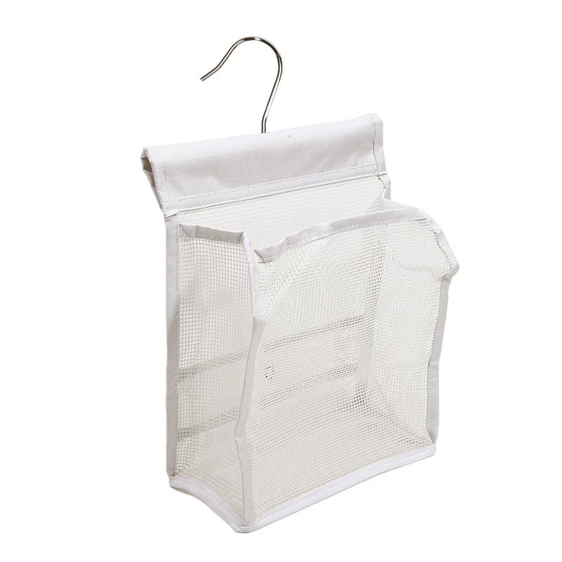 Detachable Hanging Basket PVC Hanging Storage Basket Foldable Storage Bag Clutter Storage Bag Bathroom